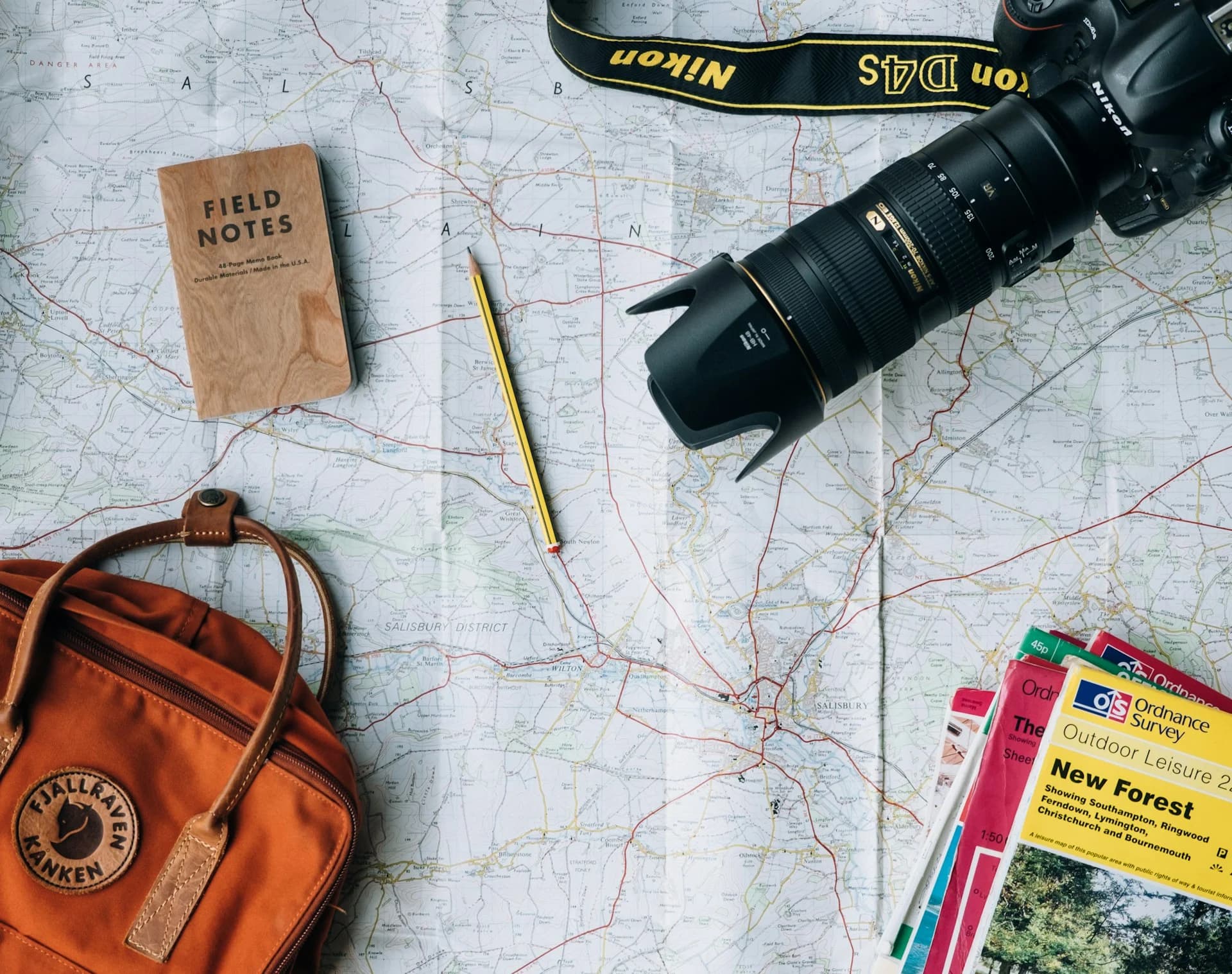 A Himalayan journey being planned by hand