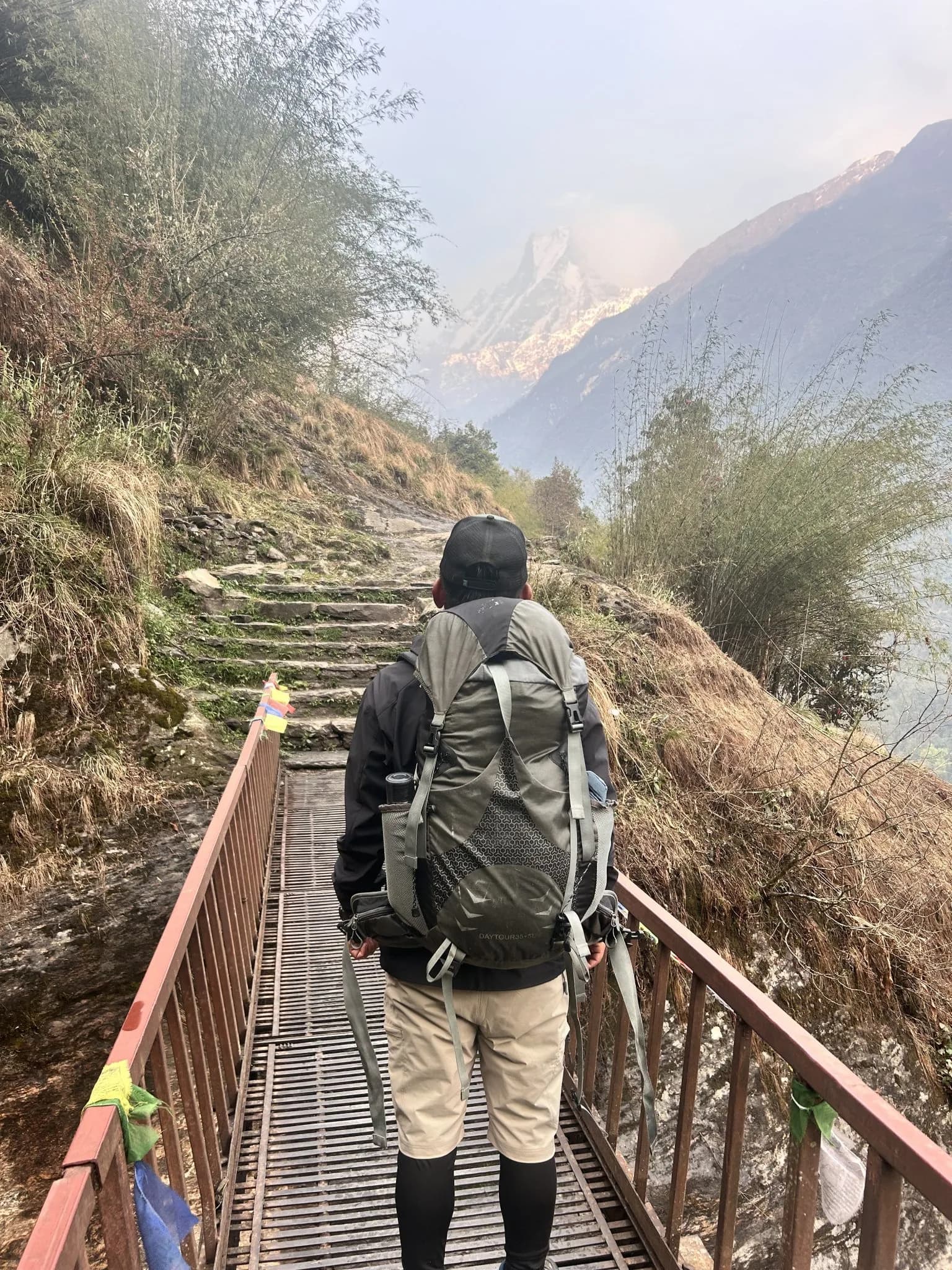 The walk itself